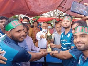 Read more about the article বশেমুরবিপ্রবি ক্রিকেট টুর্নামেন্টে ইইই  হারিয়ে গণিত বিভাগের ঐতিহাসিক জয়